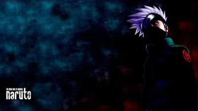 Masked Ninja in Teal and Red Light HD Wallpaper