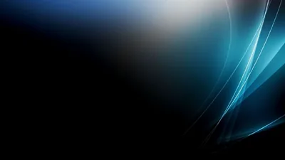 Teal Light Curves on Black HD Wallpaper