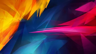 Red Blue Black Full HD Wallpaper