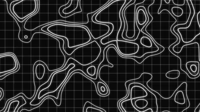 Black and White Topography Live Wallpaper