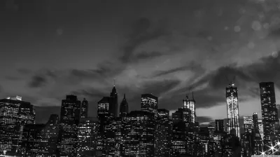 Black And White City 4k Wallpapers