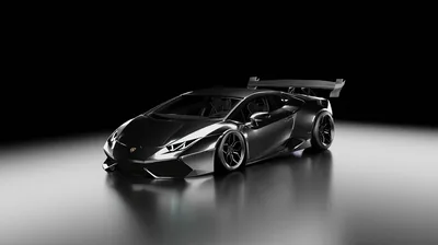 Lamborghini Huracan Black Wallpaper, HD Cars Wallpapers, 4k Wallpapers, Images, Background