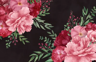 Black Floral Wallpapers 4k, HD Backgrounds