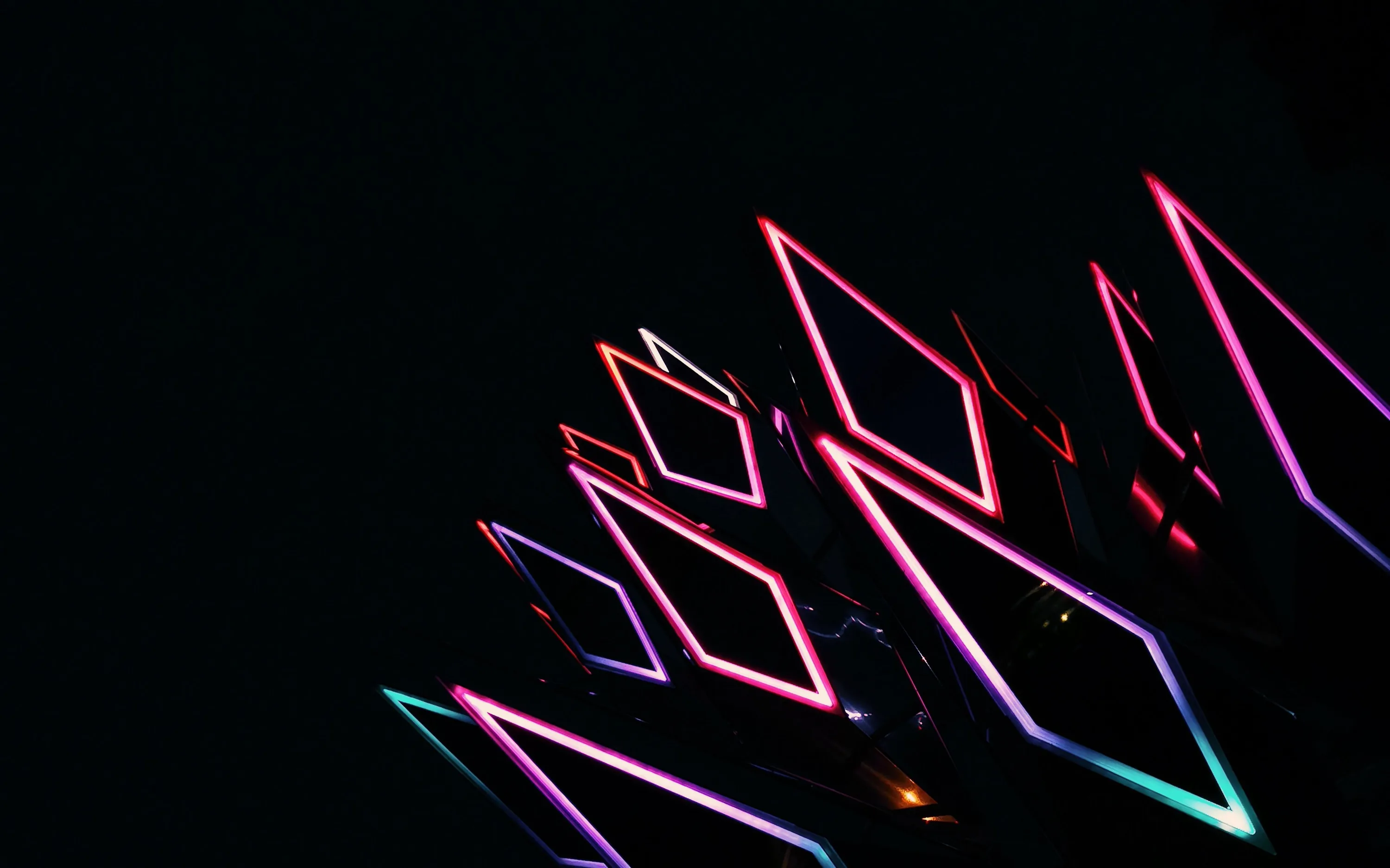 Black Neon 4k Wallpapers