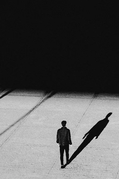 Sunlit Plaza With a Long Shadow HD Phone Wallpaper