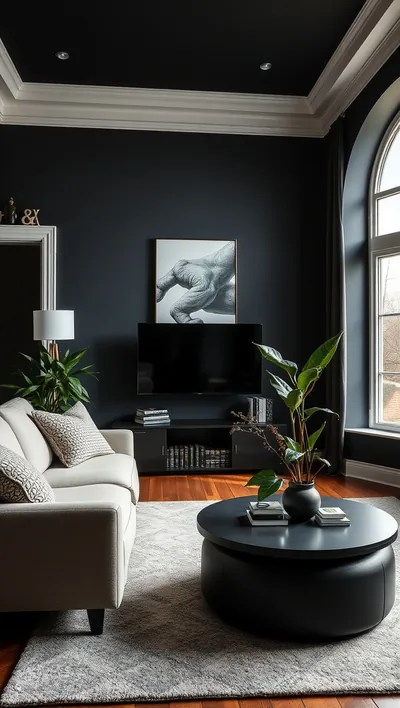 Chic Ideas to Elevate Your Black Living Room Style