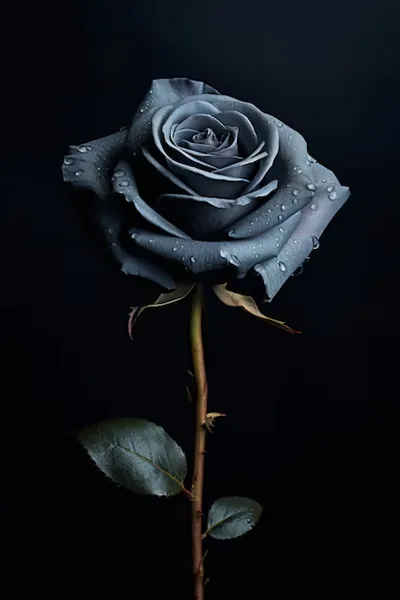 Black rose wallpaper HD Wallpaper