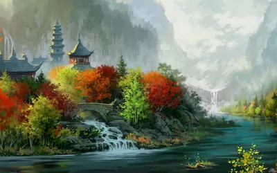 Oriental Landscape Wallpapers Oriental Landscape Backgrounds