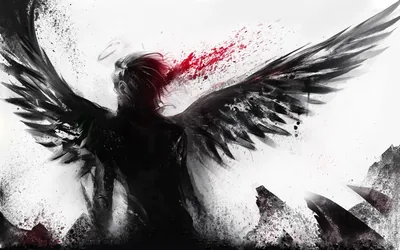 Anime Dark Angel Guy Wallpaper