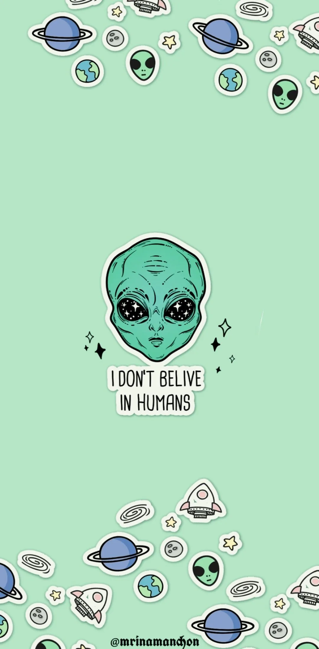 Cellphone Wallpaper, Cool Wallpaper, Aliens, Cosmic, Aesthetic