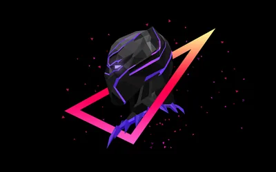 Black Panther Wallpaper 4K, AMOLED, Marvel Superheroes