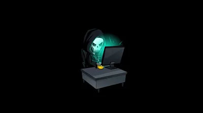 Skull Hacking Time 4k 4K, HD 4k Wallpapers, Images, Backgrounds