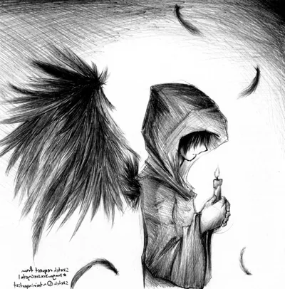 Sad Heart Broken Anime Boy Wallpapers