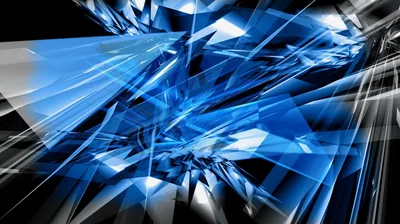 Wallpaper Shards Black And Blue Shards Wallpapers Wallpaper