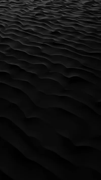Rippled Black Sand from Above HD Phone Wallpaper