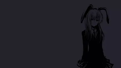 Black Anime Wallpaper 4K Desktop Anime Black Manga Series Desktop