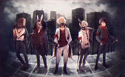 Dark Mask Anime Boy Wallpapers