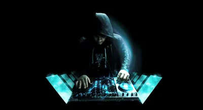 DJ Black Background