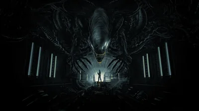 Alien Romulus Wallpaper 4K, Dark theme, Movies