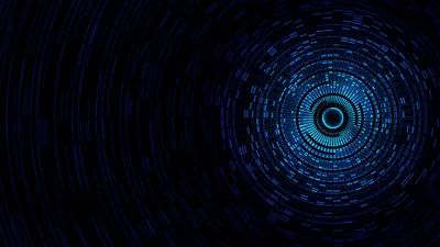 Abstraction passage light black blue Design Theme HD Wallpapers Preview