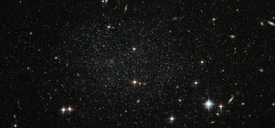 Speckled Star Field With Small Galaxies HD Wallpaper
