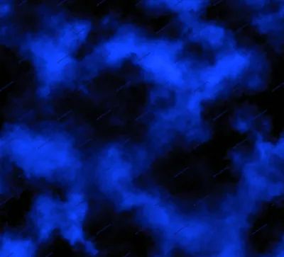 Blue + Black Smoke Clouds Seamless Background Texture Dark and Bold Blue Clouds Digit