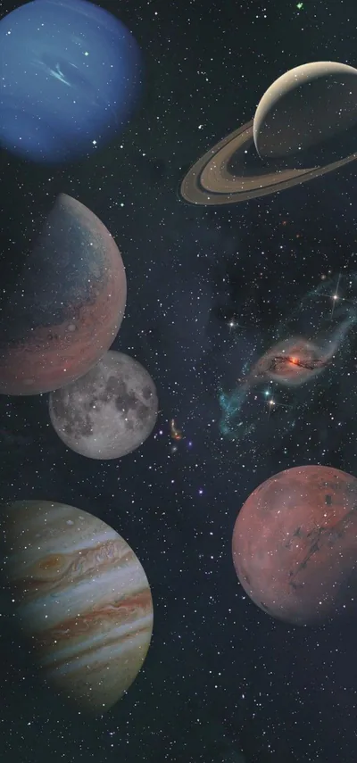 Iphone Wallpaper Planets, Space Iphone Wallpaper, Night Sky Wallpaper