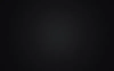 Soft Grey Glow on Black Backdrop HD Wallpaper