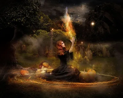 Black Witch Wallpaper and Background