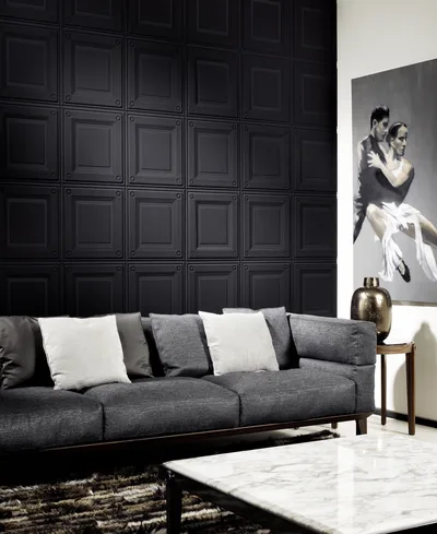Living Room Wallpaper Black Backgrounds