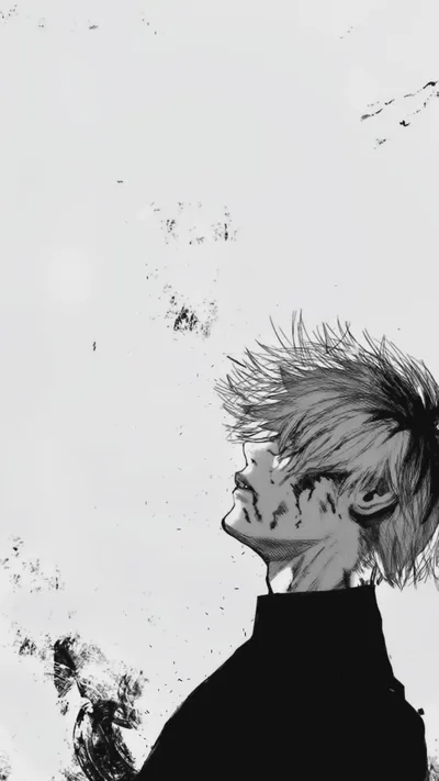 Live Wallpaper Anime Black and White