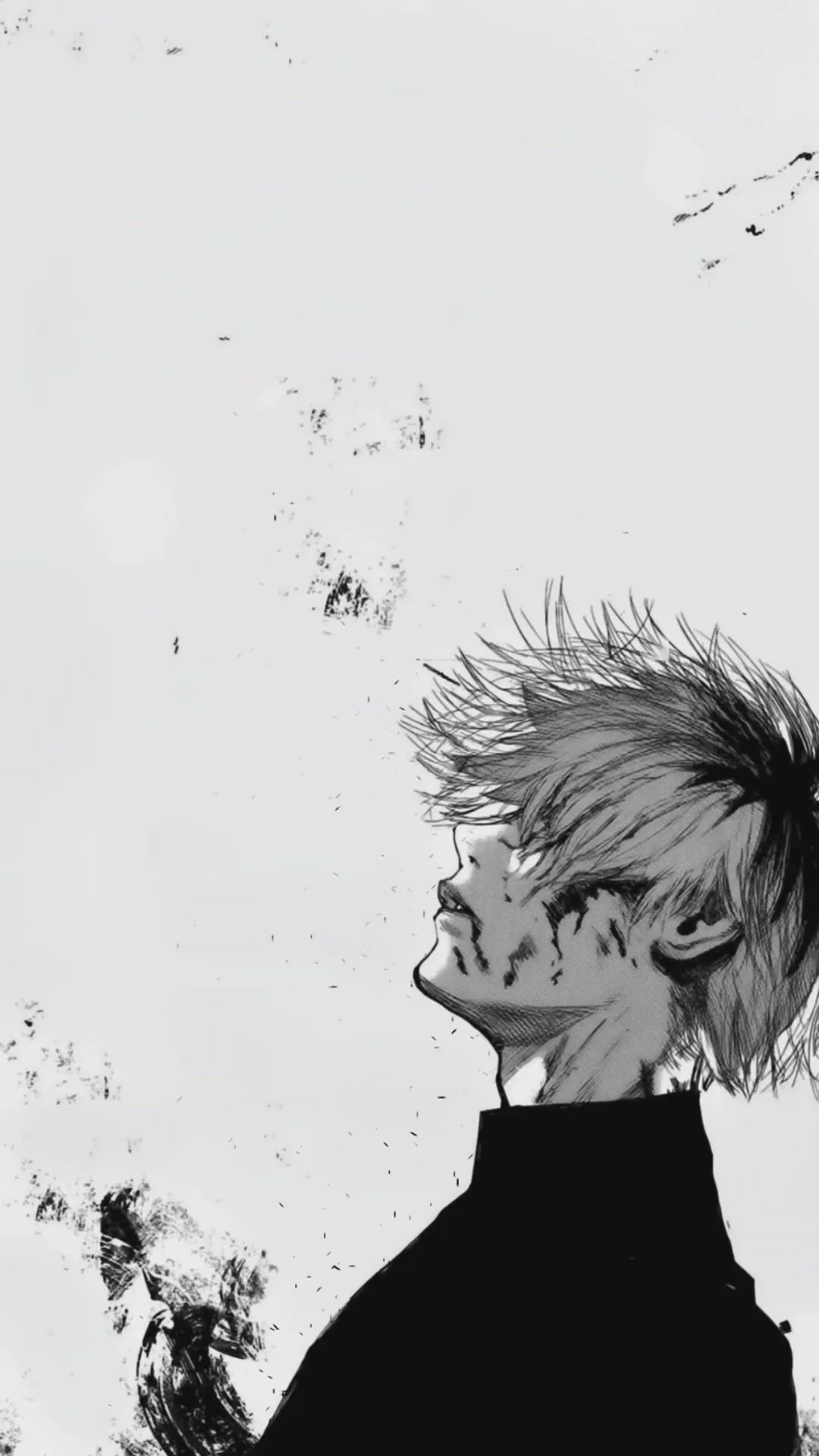 Live Wallpaper Anime Black and White