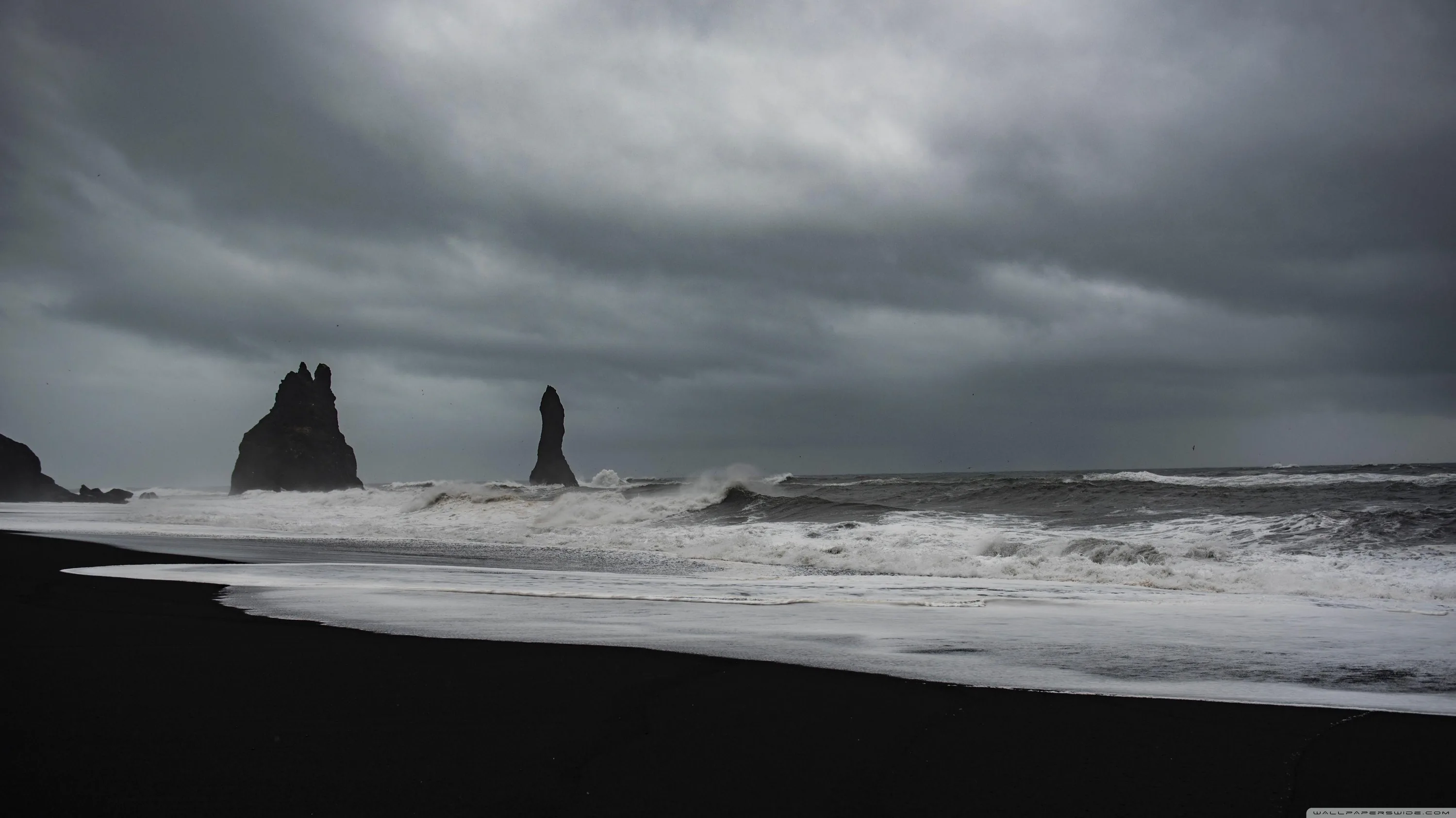 Black Sand Wallpaper 4K Wallpapers