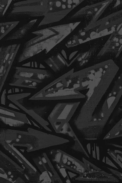 Graffiti Arrows in Grey and Black HD Phone Wallpaper