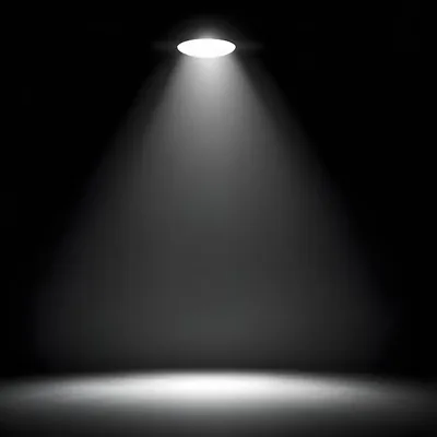 Spotlight on studio black wallpaper backdrop