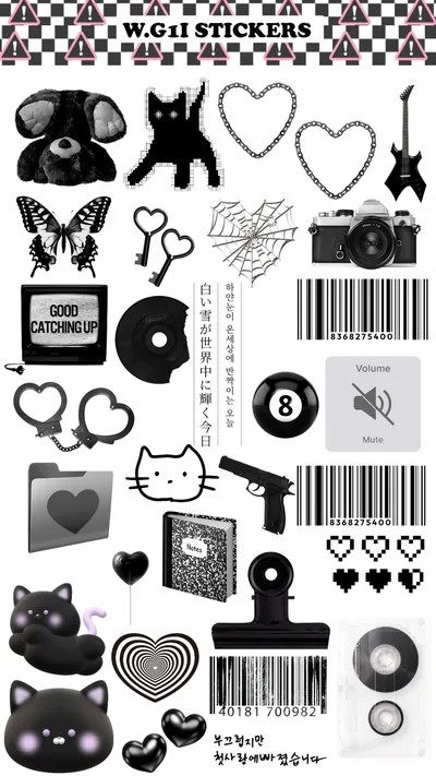 Black Wallpaper Stickers Mobile Wallpaper