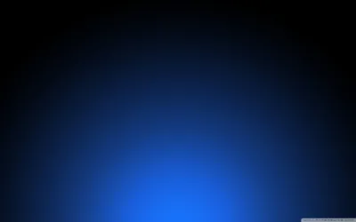 Blue Radial Glow Fading to Black HD Wallpaper