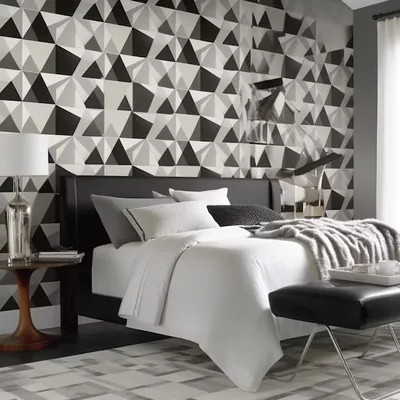 Black Bedroom Wallpaper
