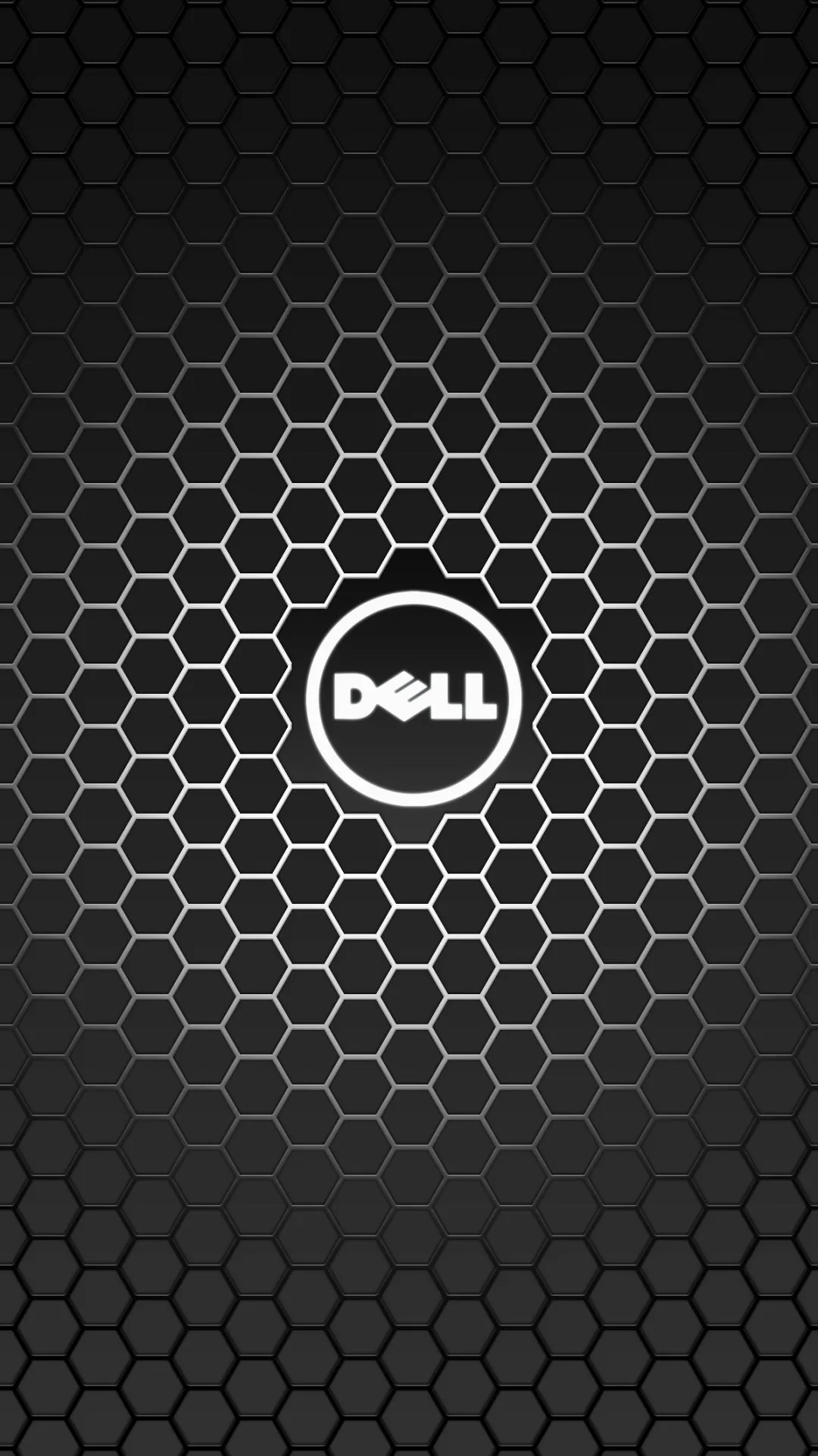 Phone wallpaper Dell, Technology, Hexagon