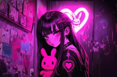 Dark Kawaii Wallpapers 4k, HD Backgrounds