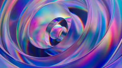 glaze bright dark colors creative graphic design shades circles shapes