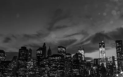 New York City Black And White Mac Wallpaper