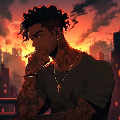 Male Black Anime Wallpapers