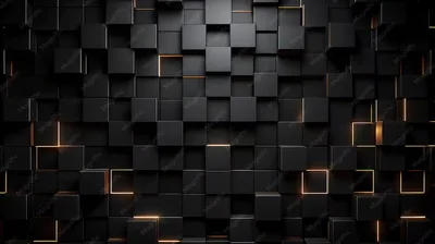 Black Squares Pattern Background Perfect for Minimalist