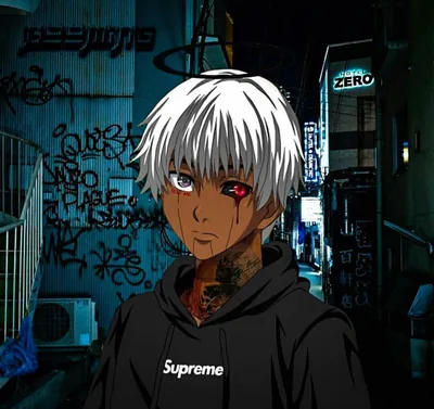 Black Anime Characters Male Wallpaper