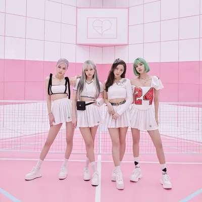 Blackpink Ice Cream Wallpaper 4K, Jisoo, Jennie