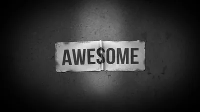 Awesome Word HD Wallpaper