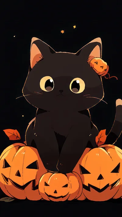 Kawaii Cute Black Wallpapers
