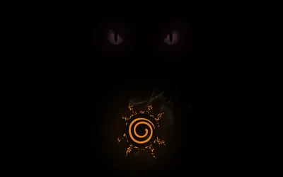 Naruto Minimalist Black Wallpapers