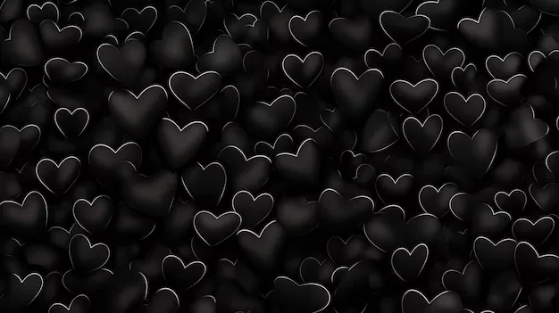 Dark Hearts Background Images